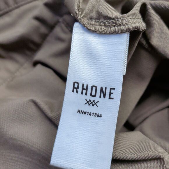 Rhone Pants Mens 30x30 Lichen Green Brown Commuter Slim Fit Chino 100036 - Picture 5 of 14